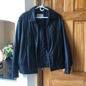Men’s leather jacket